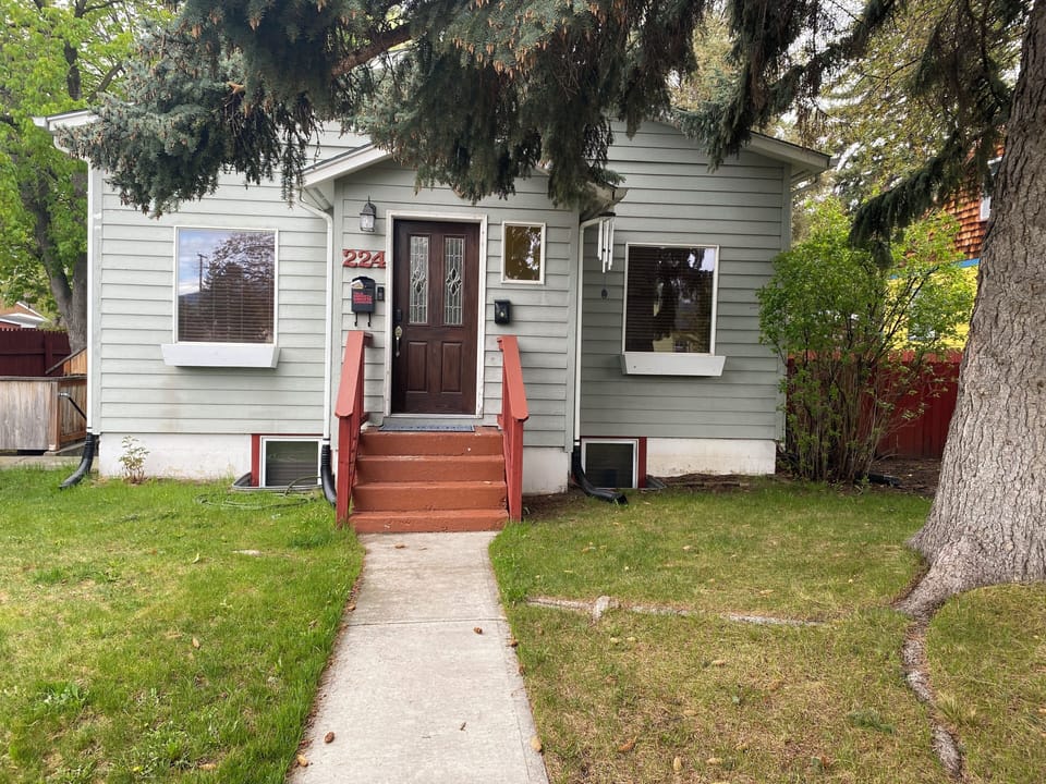 Front of the house