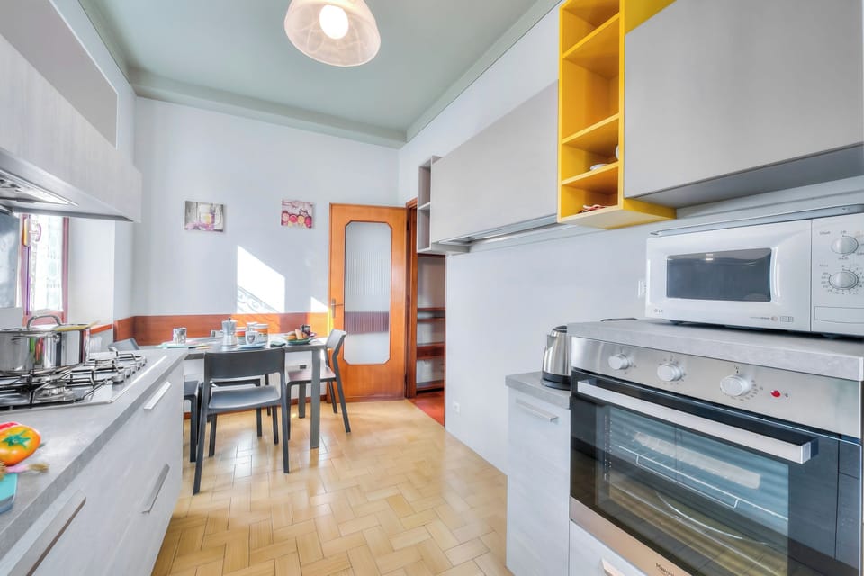 Kitchen and dining area