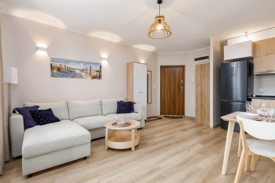 Spacious living room with full equipment. 