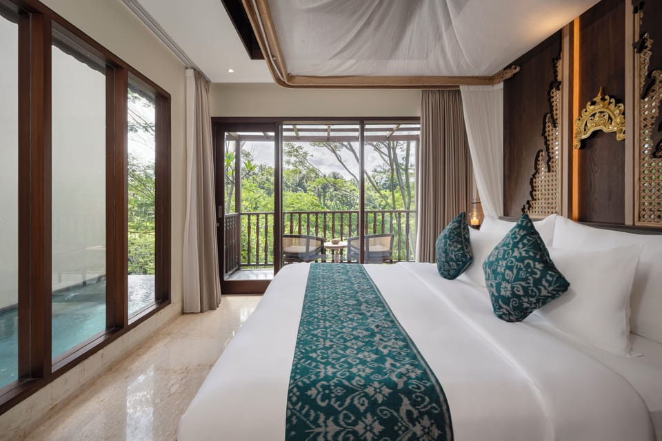 Basmara Pool Villas | Egyptian cotton sheets, premium bedding, memory foam beds, minibar