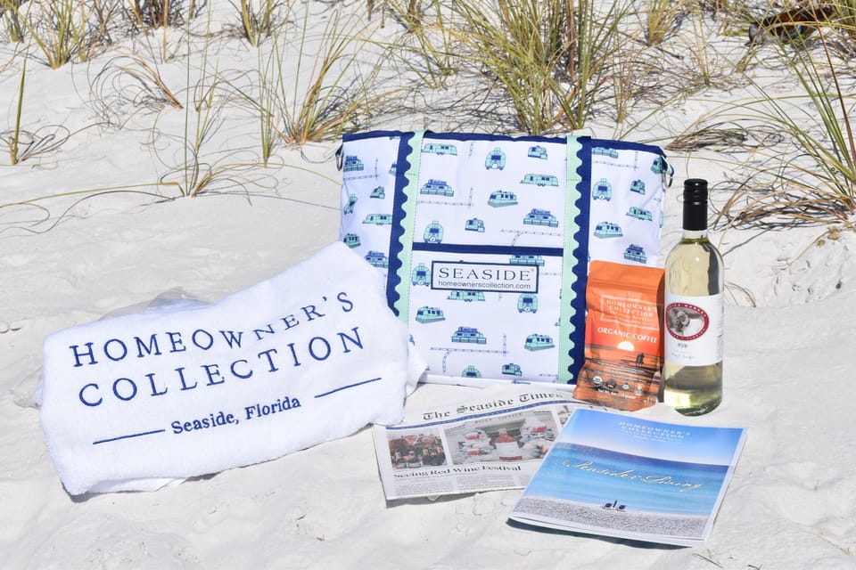 WELCOME COOLER TOTE & TWO TOWELS W/ARRIVAL