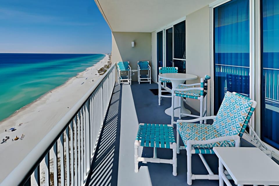 Gulf Front Balcony Views