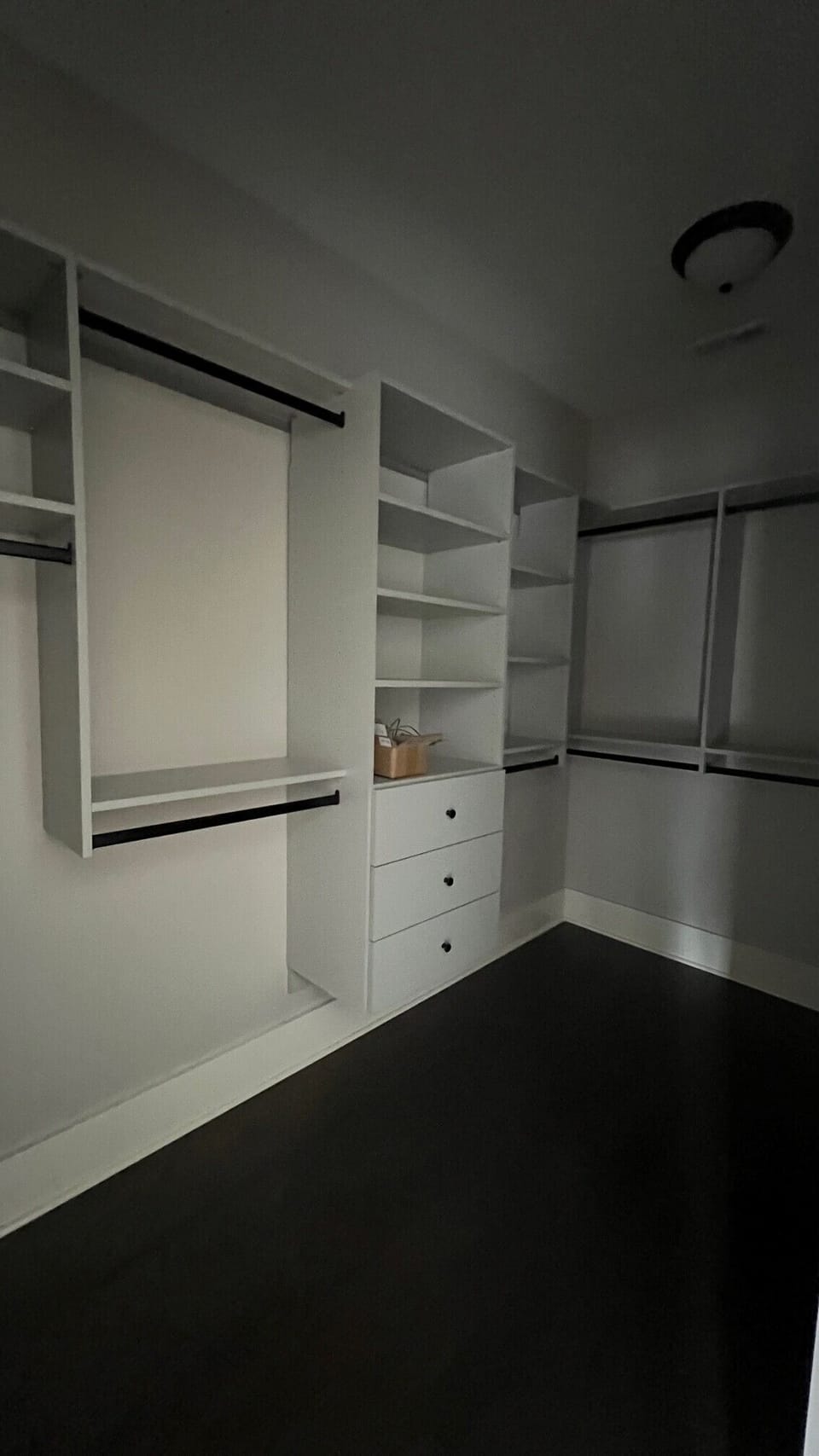 Primary Closet on Main Level Upper Floor