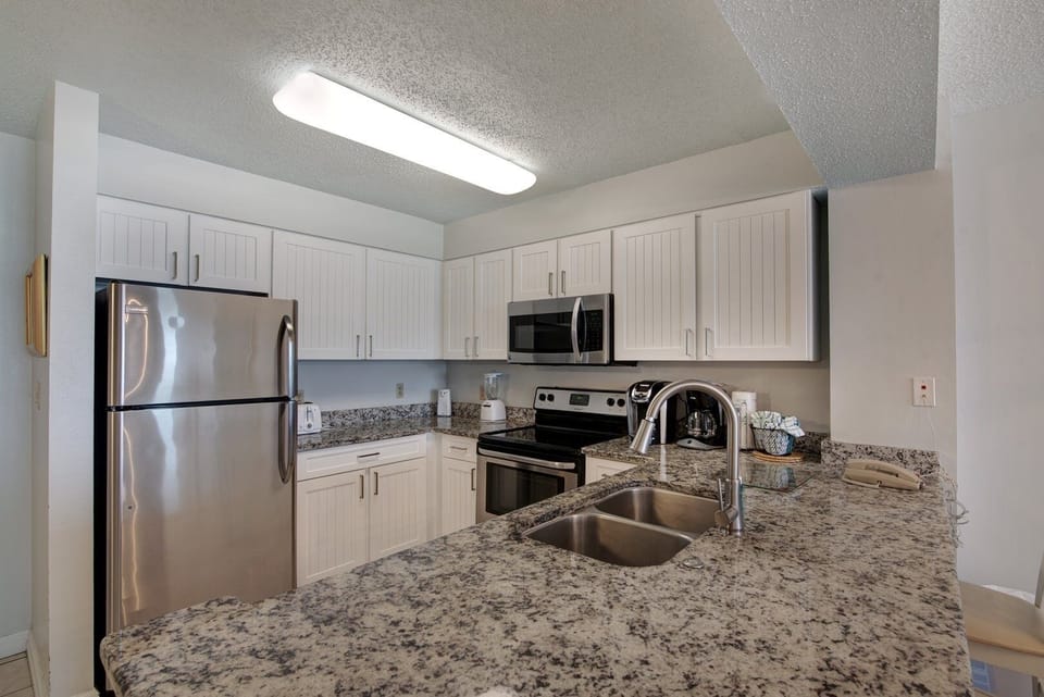 Indoors, Kitchen, Sink, Sink Faucet, Refrigerator