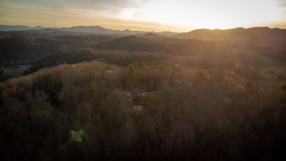 Secluded space where you can enjoy breathtaking views, yet close to activities.