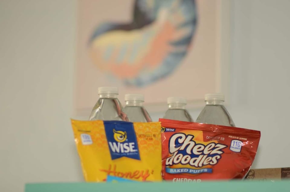 Snacks - actual snacks may vary