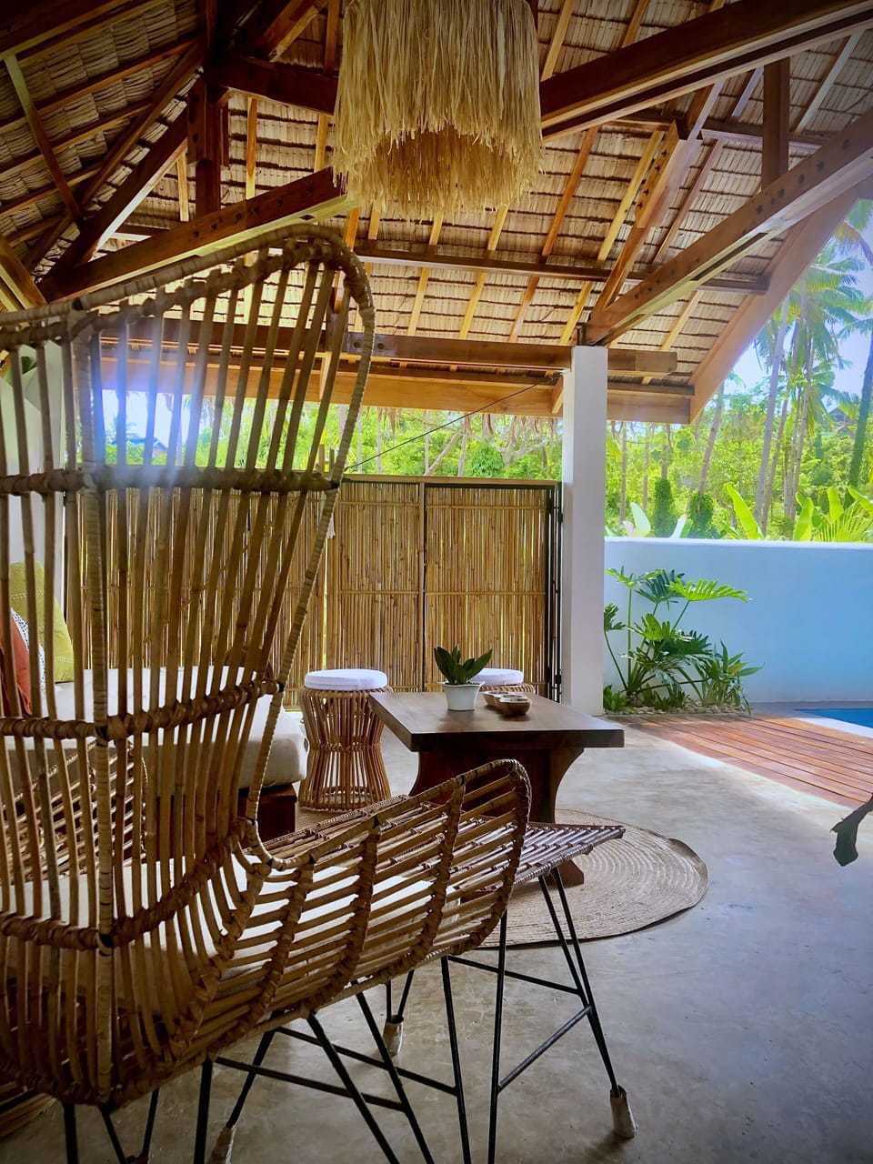 Villa | Living area | Flat-screen TV