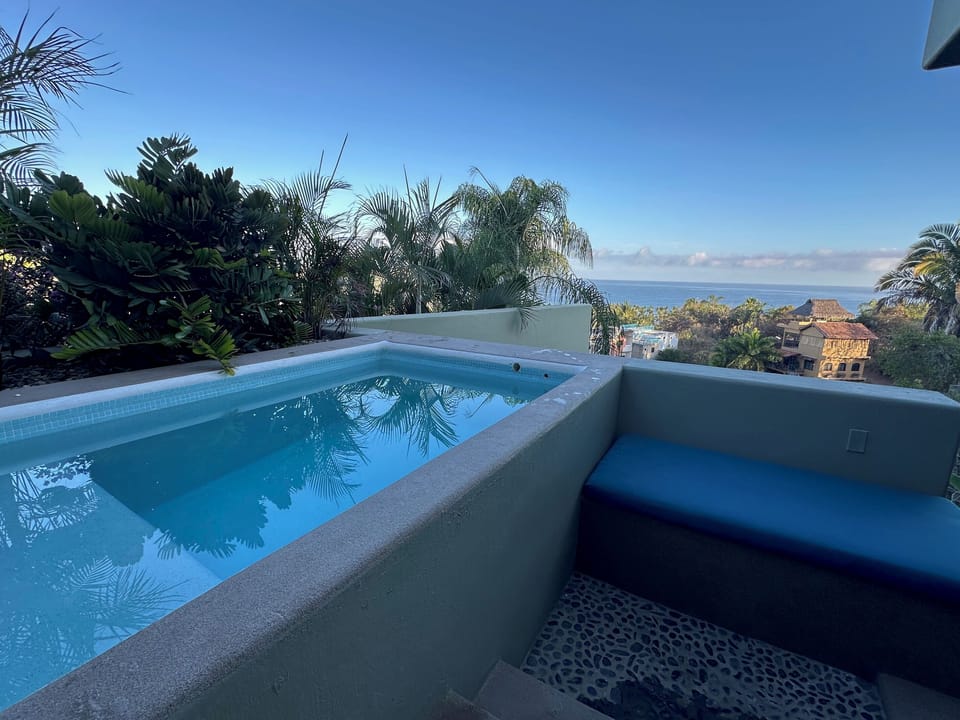 Guest House Plunge Pool with ocean view