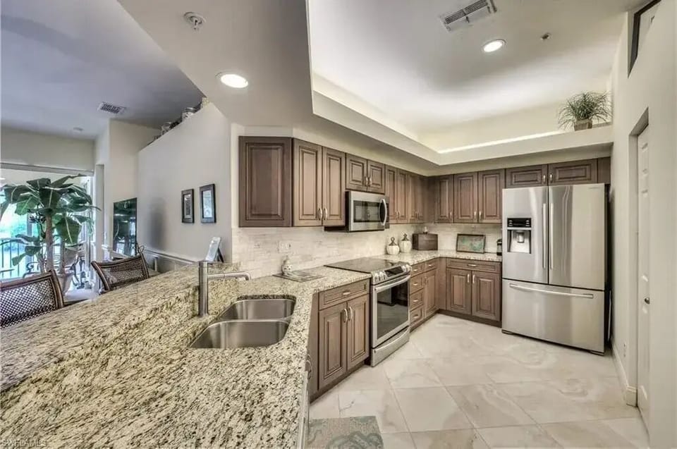 Well laid-out kitchen