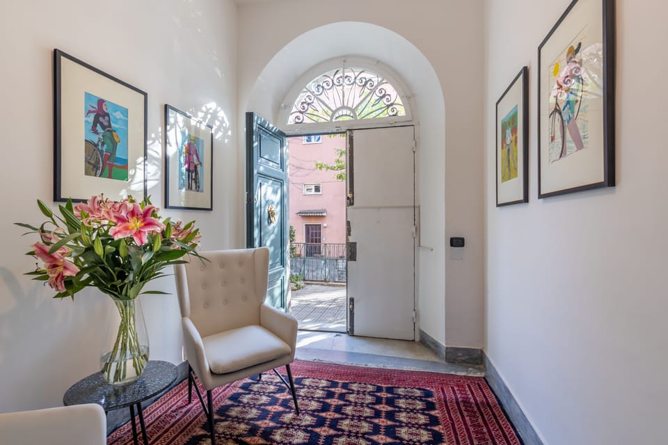 Interior entrance