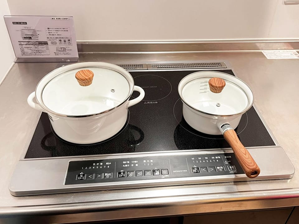 ・[Cooking utensils] Deep pots are also available. How about dinner with your favorite menu?