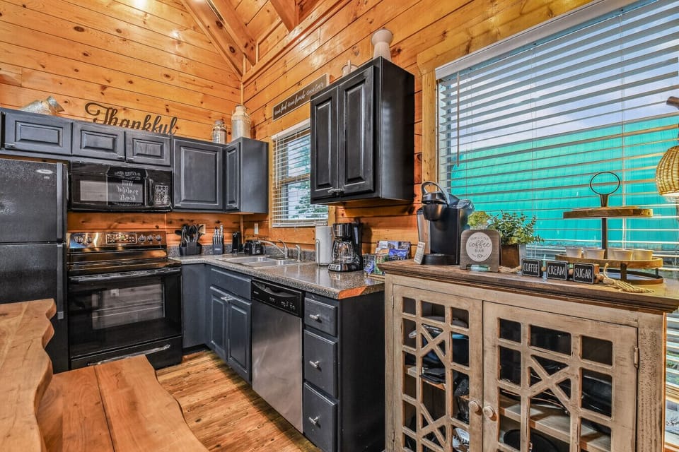 Cook, gather, and enjoy in a sleek, fully equipped kitchen.