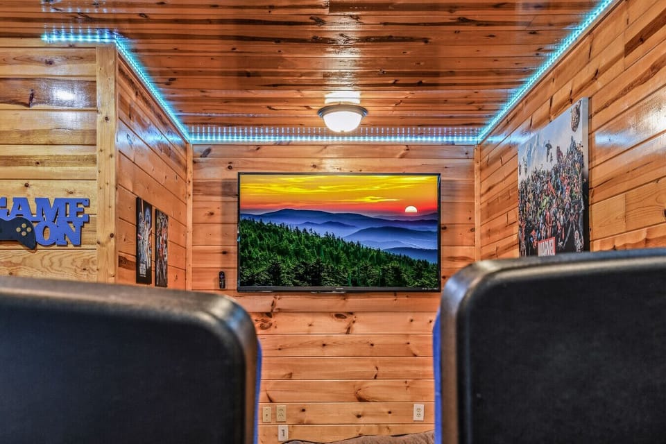 Watch, relax, repeat—your private movie room.