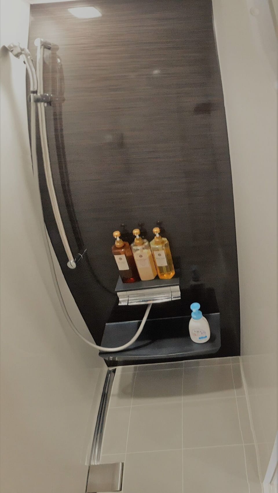 Dedicated shower room for each site