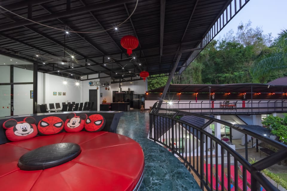 Villa, Multiple Bedrooms, Private Pool, Garden View | Living area | Books