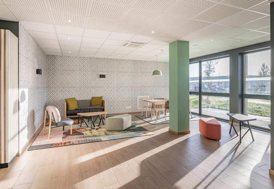 Lobby sitting area