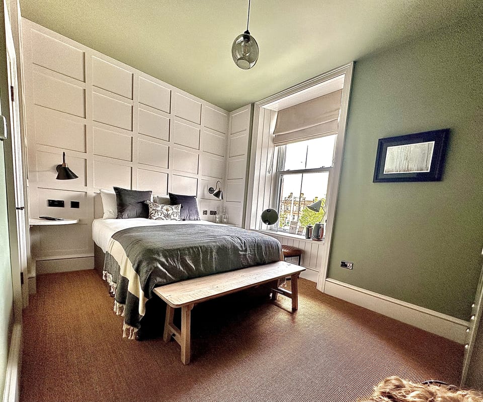 Deluxe Double Room, 1 King Bed, City View | Premium bedding, in-room safe, individually decorated