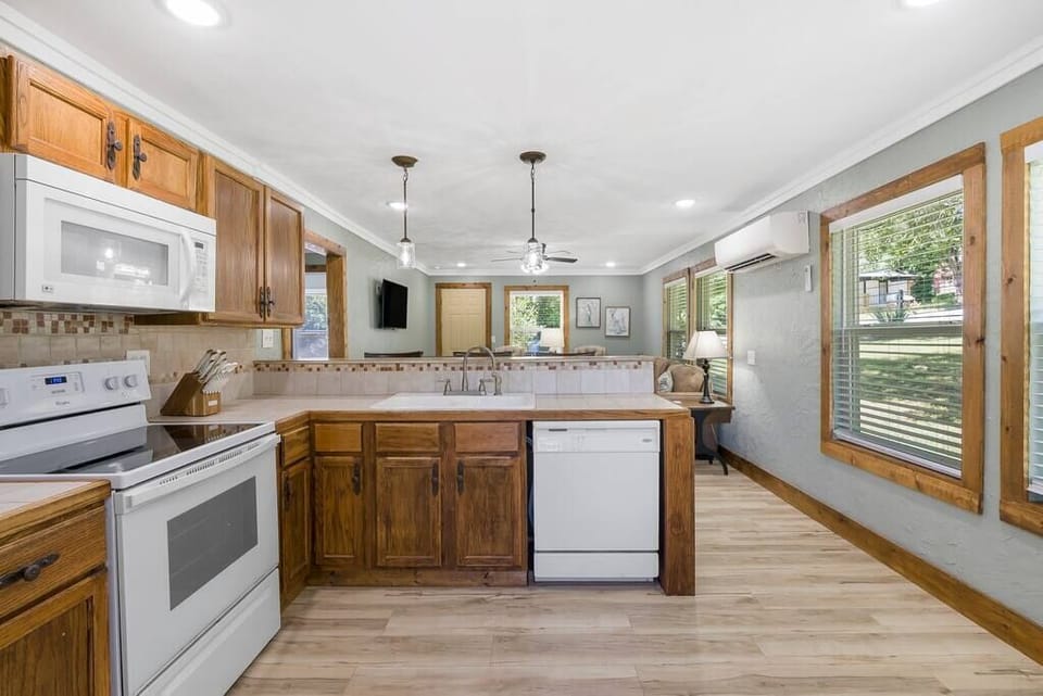 Spacious Kitchen to cook for the family.