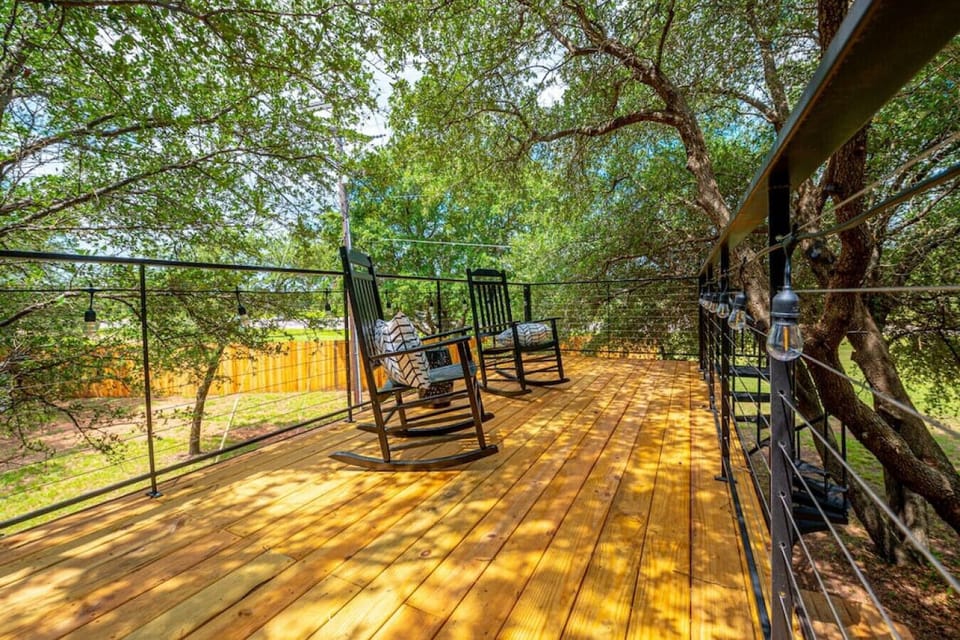 rooftop deck private porch unique