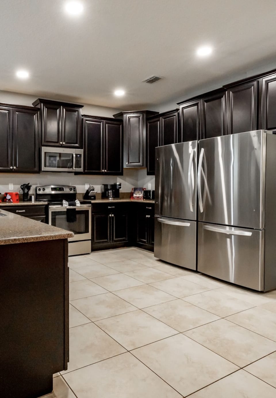 2 side by side refrigerators provide all the space you need! 