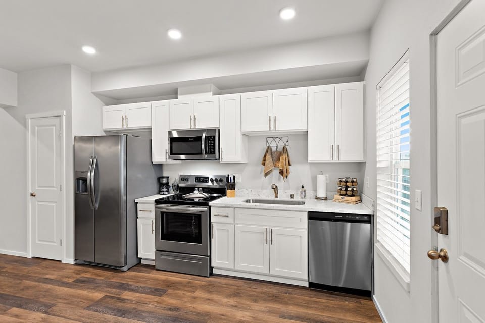 Fully equipped kitchen