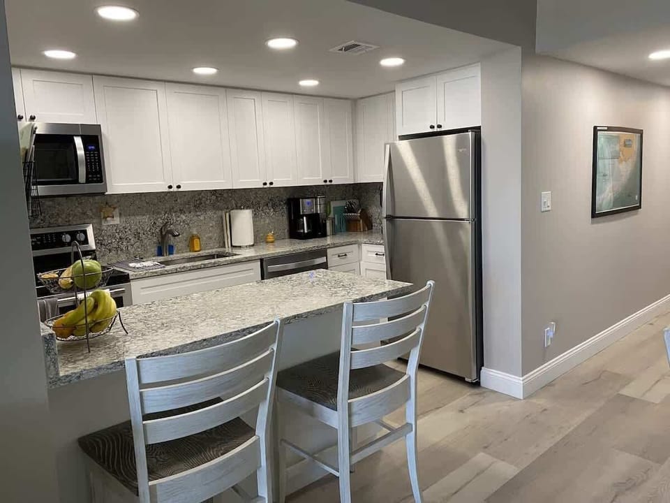 Whip up delicious meals in this newly updated kitchen.
