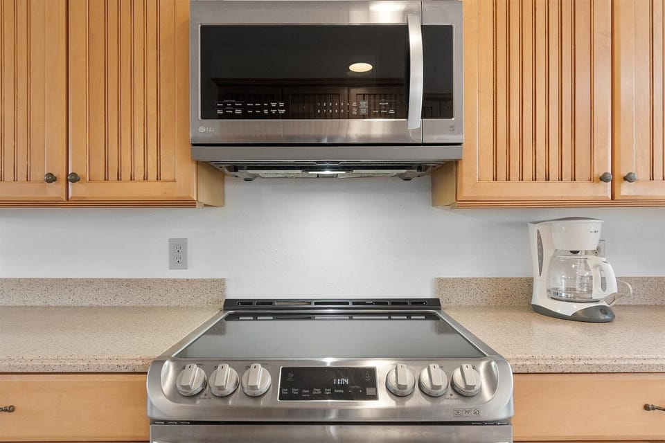 Updated kitchen appliances