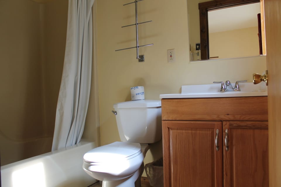 Standard Room, 2 Double Beds, Non Smoking (Breakfast Included Only ) | Bathroom | Towels