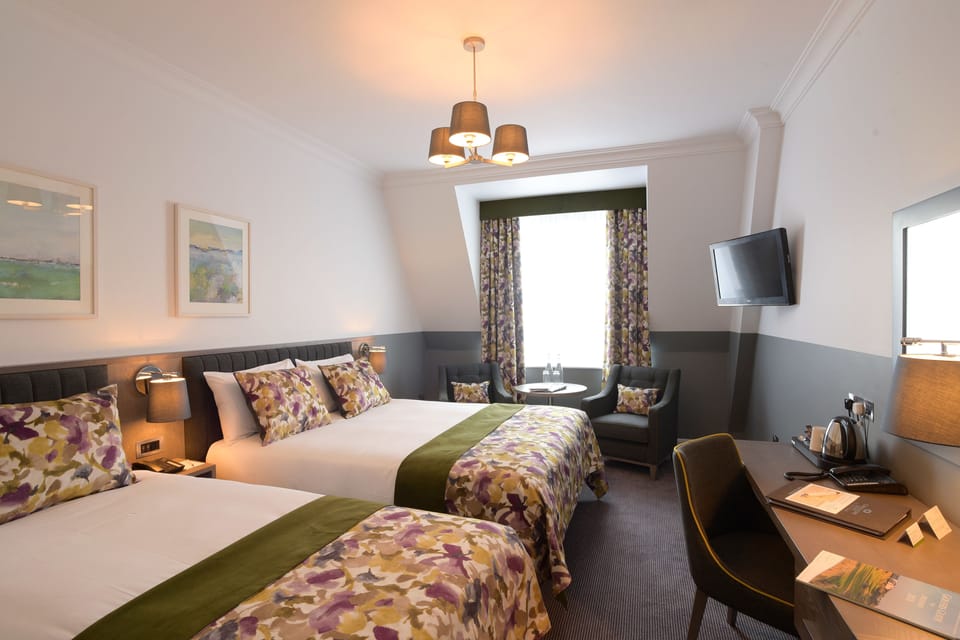 In-room safe, desk, laptop workspace, blackout drapes