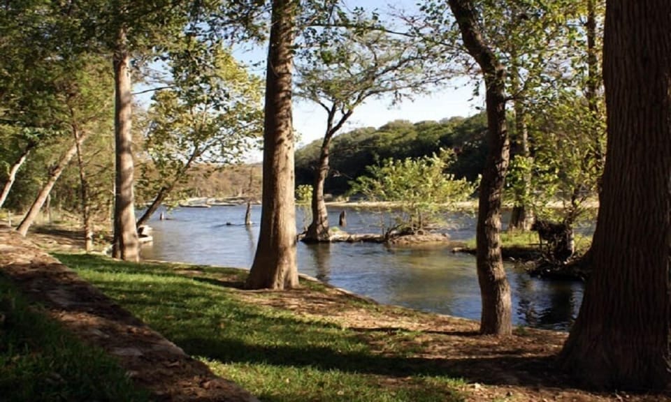 View of river from cabin