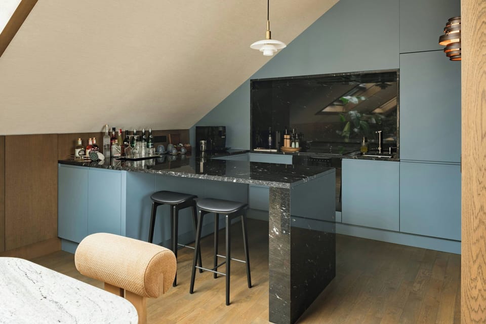 Loft, 1 King Bed (View) | Premium bedding, minibar, in-room safe, desk