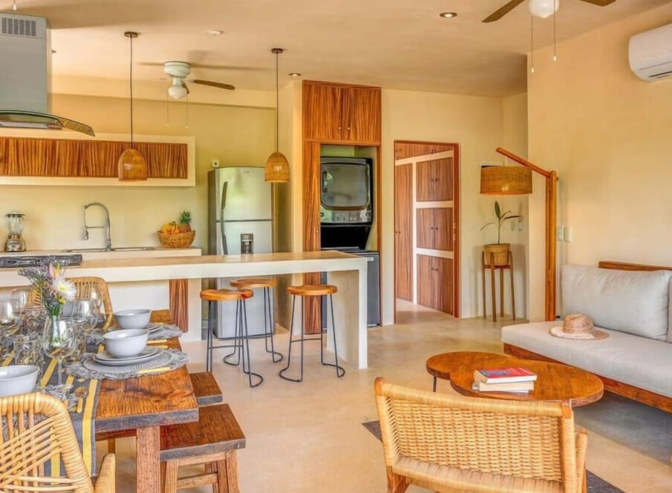 You'll have a washer & dryer in the unit too!Seating at the table for 6 to enjoy meals in comfort of home