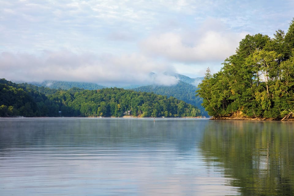 Waters Edge Lake View in the Summer