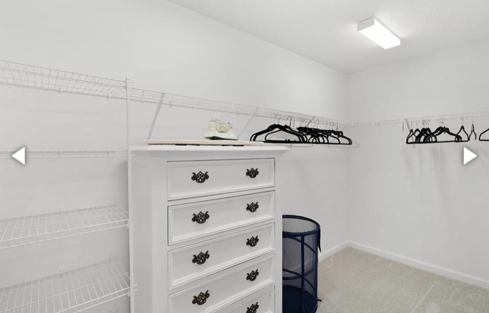Master closet