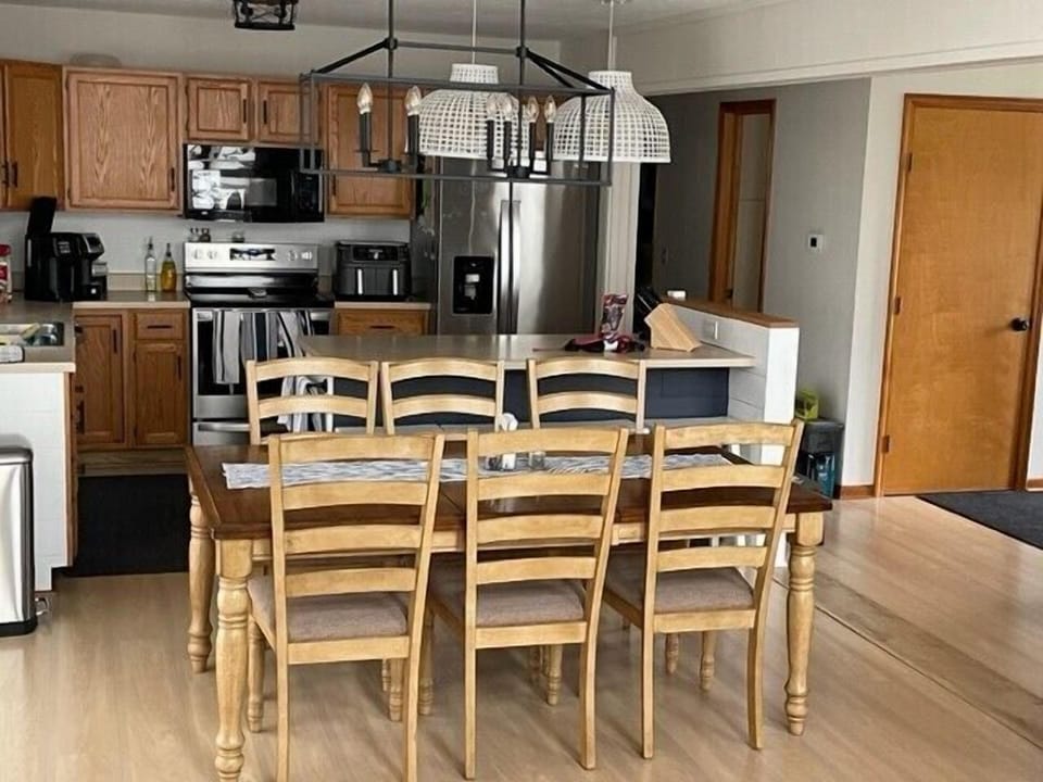 Dining + Kitchen - Combined seating for 12