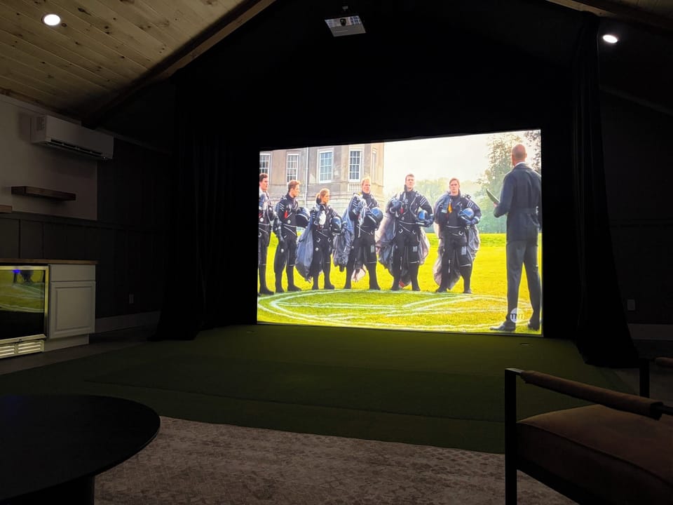 Doubles as a Home Theater with Bose Sound Bar