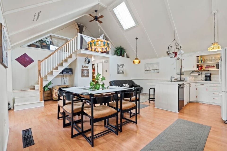 Enjoy dining area connected to the kitchen for easy meal time