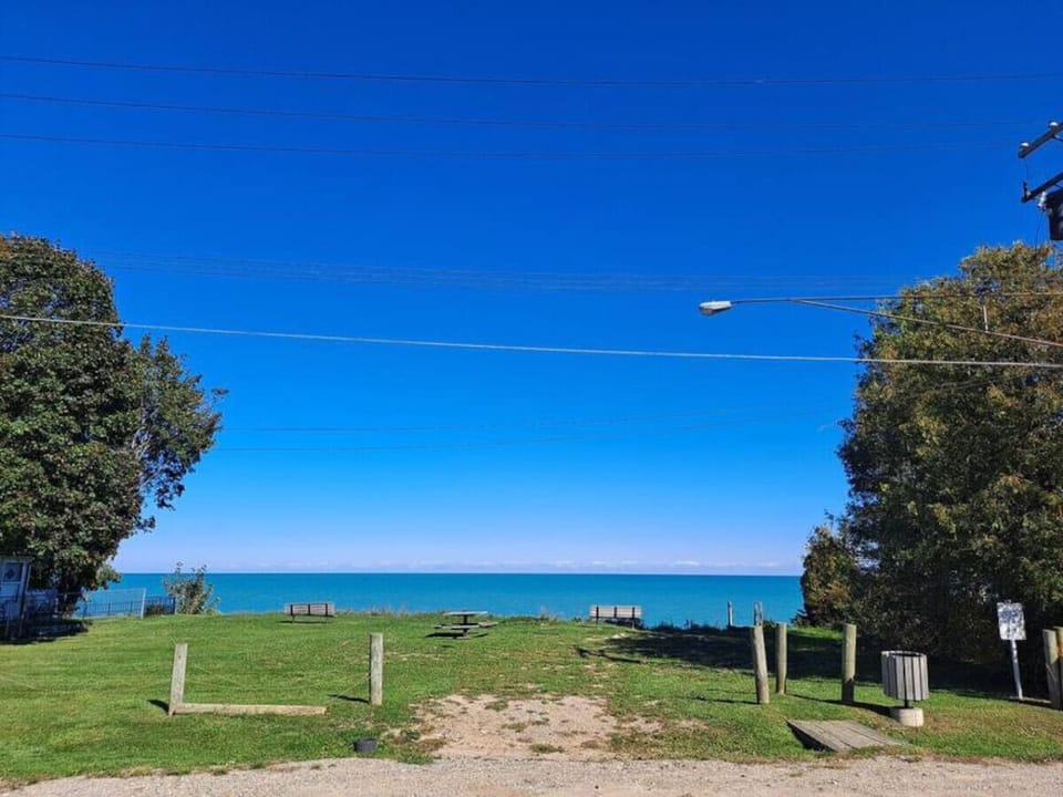 Gorgeous view of the lake near beach access