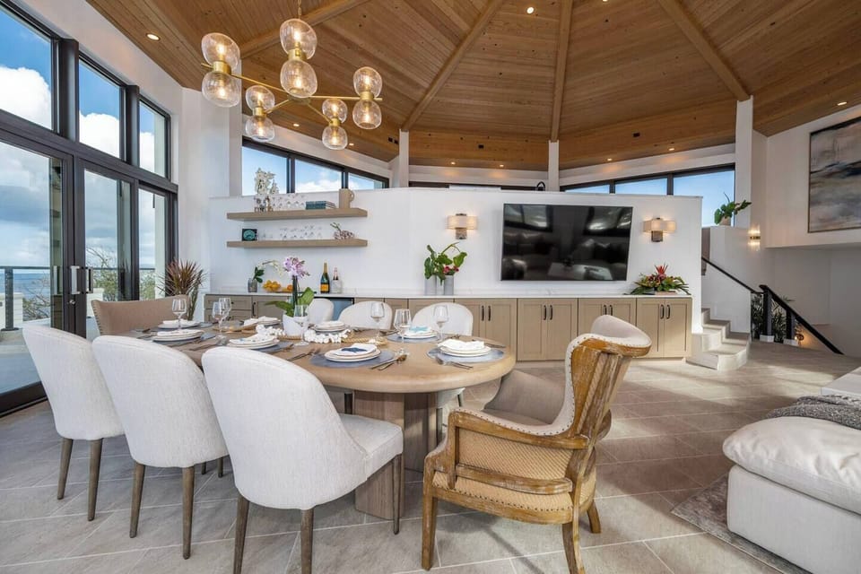 The open concept of our great room provides the freedom to enjoy each other's company while maintaining relaxation for everyone! 