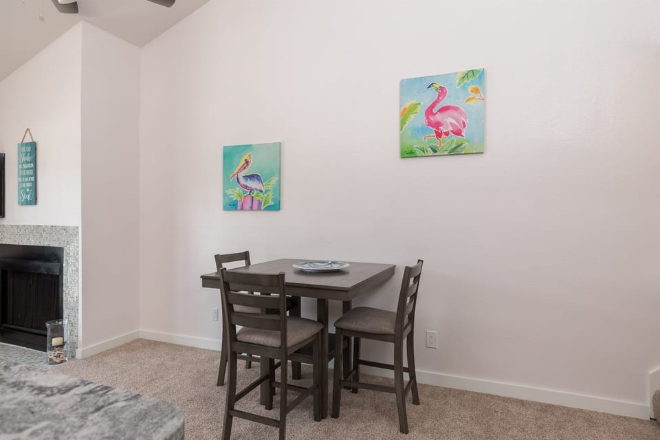 Bar height kitchen table