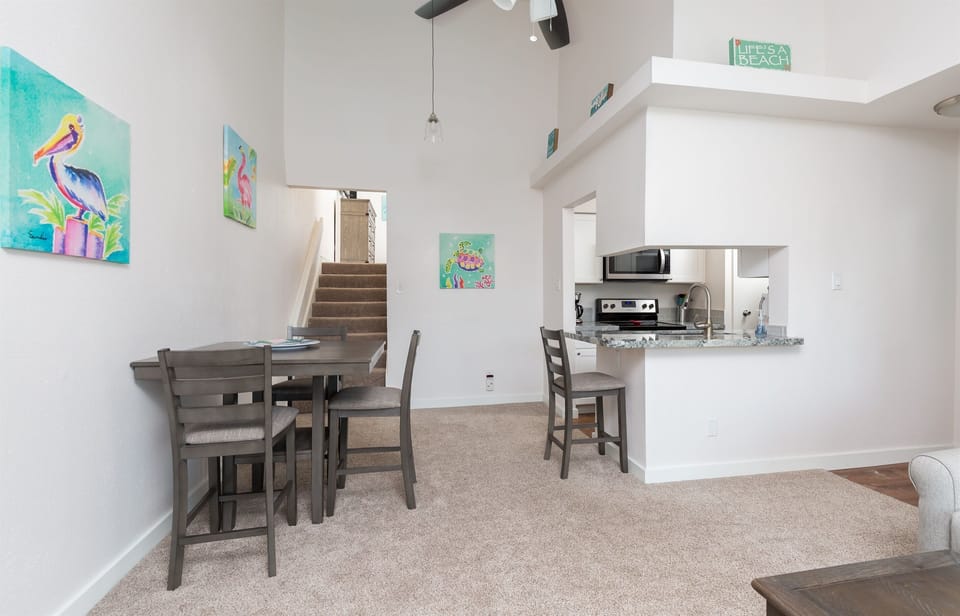 Split-level condo