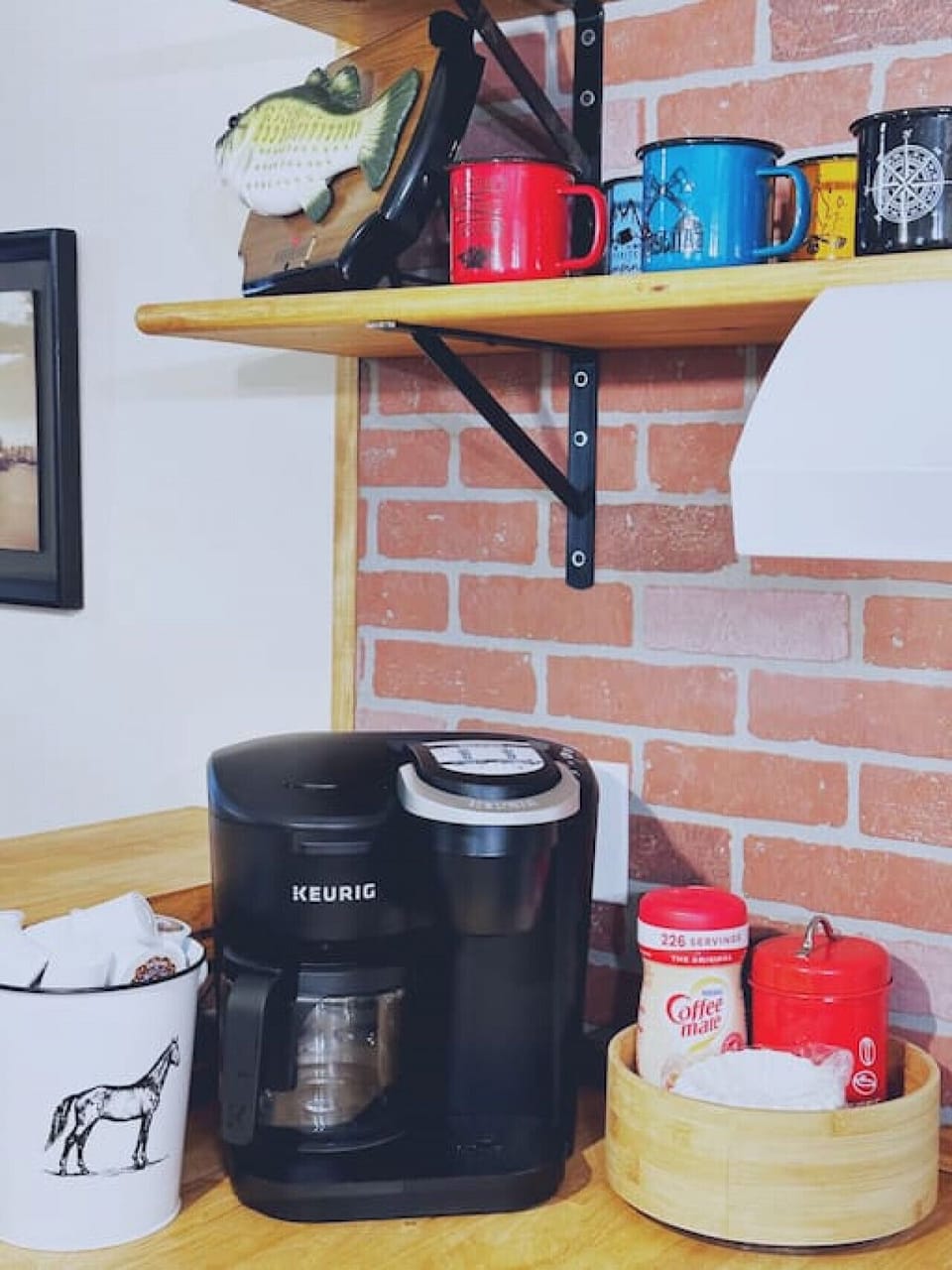 Keurig and drip coffee maker combo - coffee included!