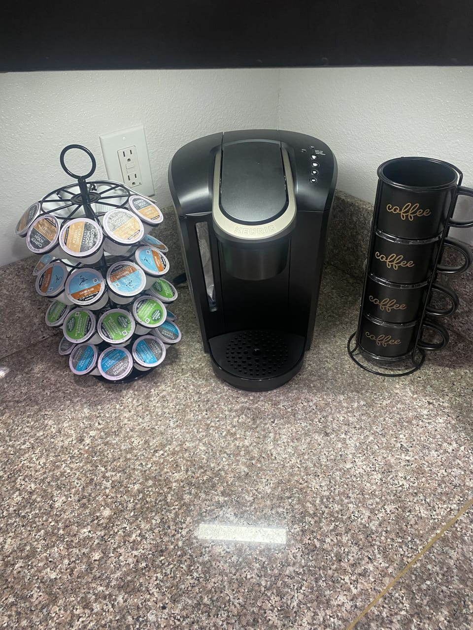 Complimentary coffee