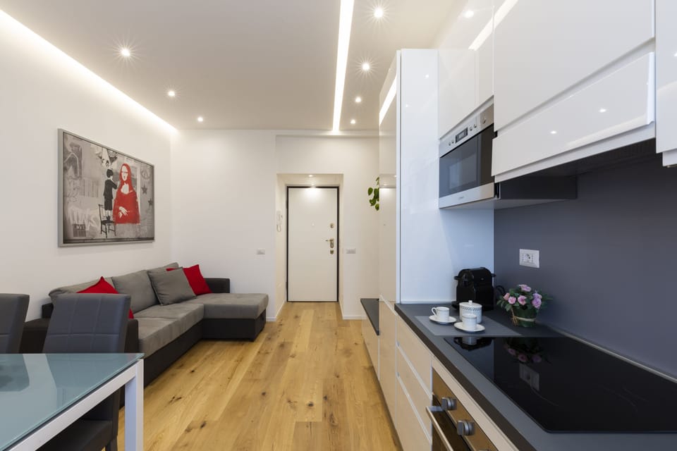 Comfort Apartment | Living area | 55-inch Smart TV with digital channels, TV