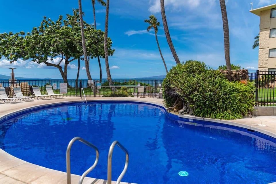 Dive into paradise! Enjoy our stunning oceanfront pool with breathtaking views. Your relaxing escape awaits! 