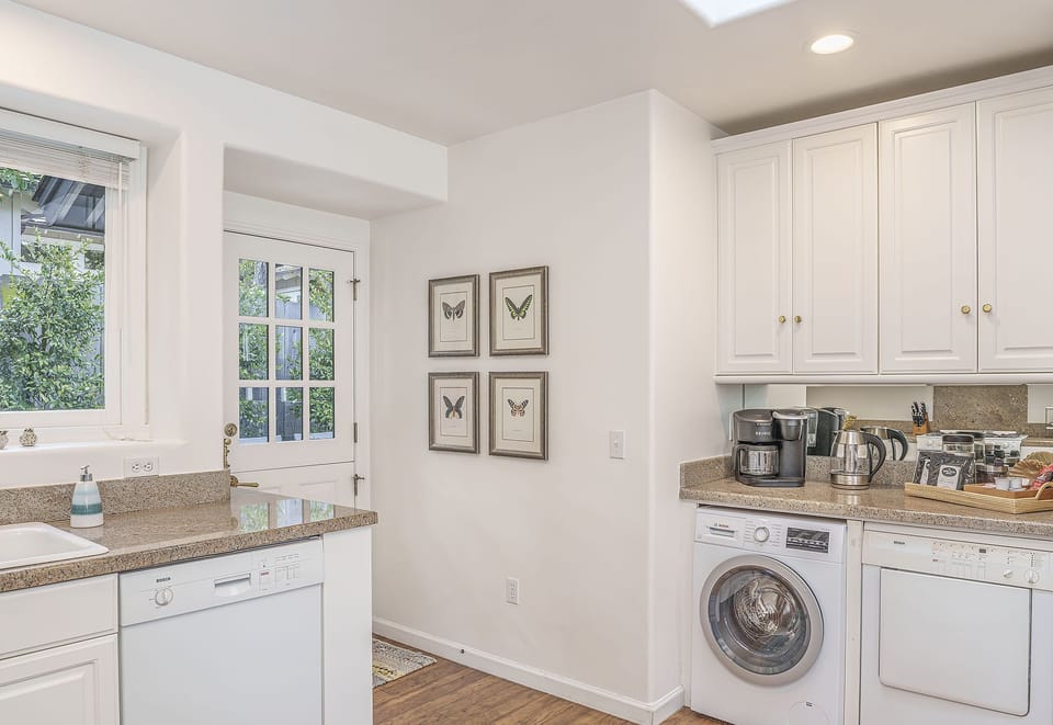 Laundry Area in the Kitchen