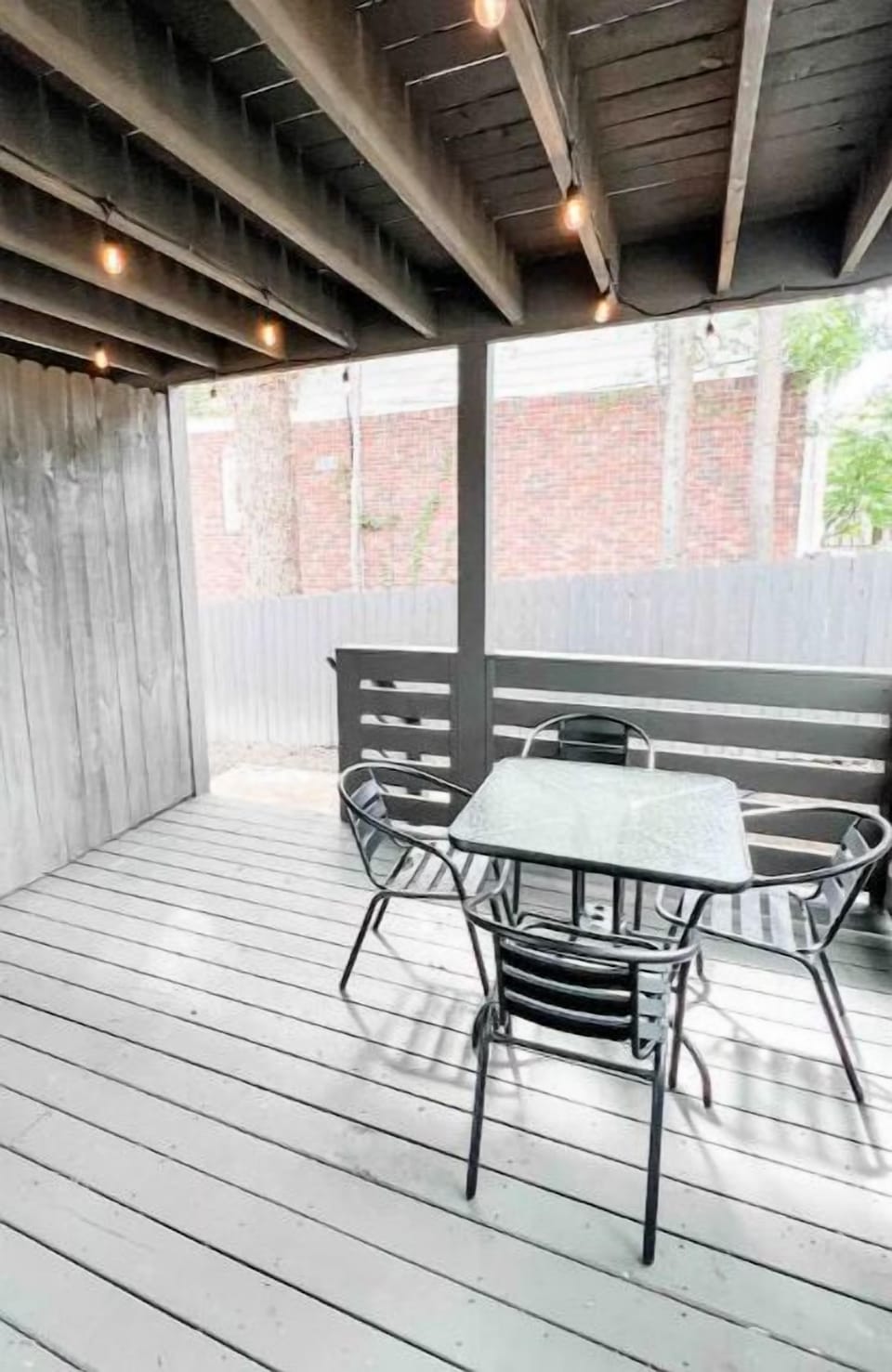 Outdoor dining