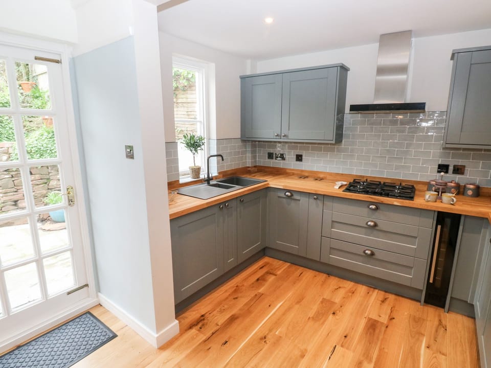 Fridge, dishwasher, electric kettle, toaster