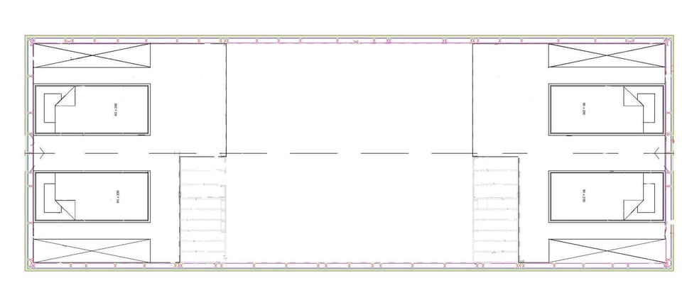 Cabane de l'Ecureuil, plan étage