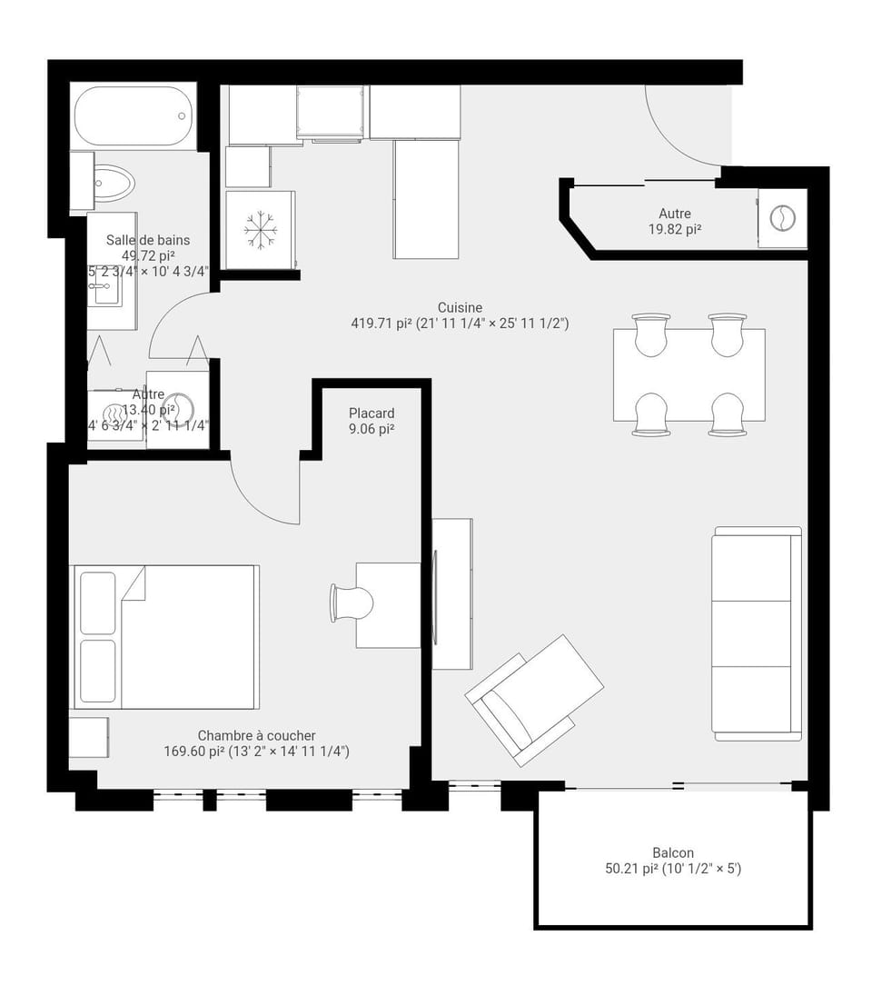 Appartement - 1e étage